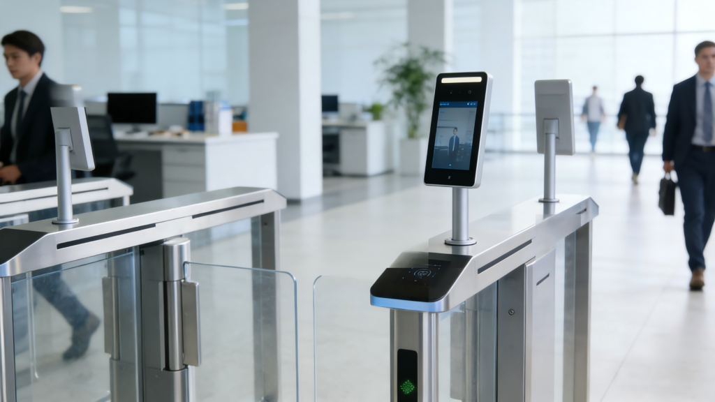 Facial Recognition Swing Gate