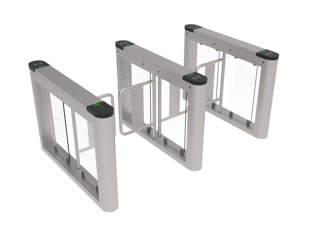 Wide Passage Swing Barrier